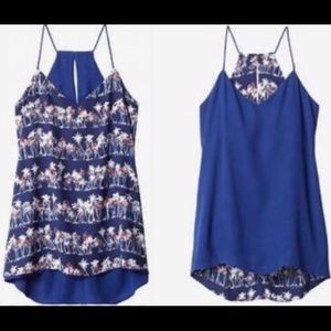 Express Reversible Barcelona Camisole Palm/Royal